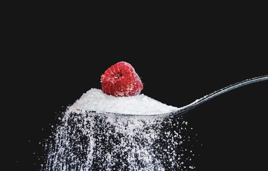 Bowl of baking soda, a natural remedy ingredient
